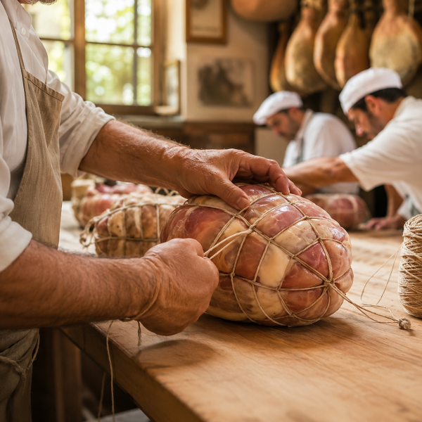 Handwerklicher Culatello di Zibello DOP – Über 18 Monate gereift – Halbes Stück