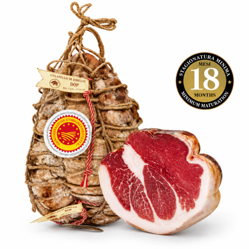 aa5d24cd-49bc-4c13-a9c8-56853cf19ab4 Handwerklicher Culatello di Zibello DOP – Über 18 Monate gereift – Halbes Stück