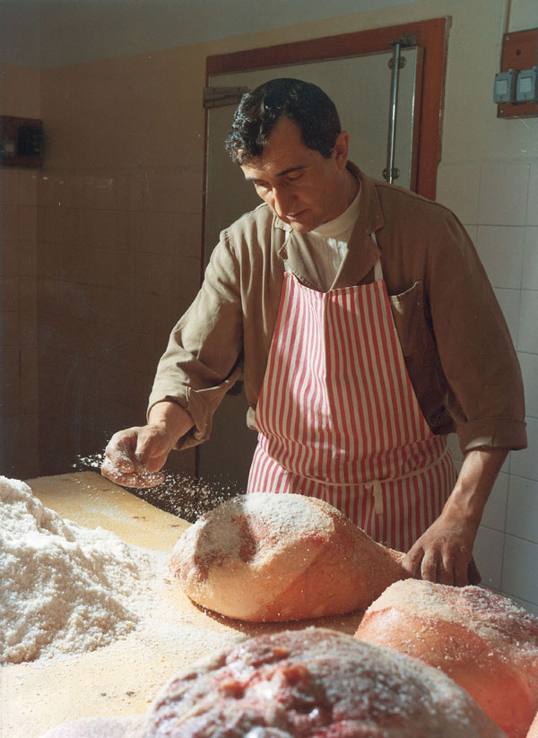 Prosciutto di Parma PDO, S. Ilario - Aged Over 30 Months - Whole, Boneless Divided into Three Pieces